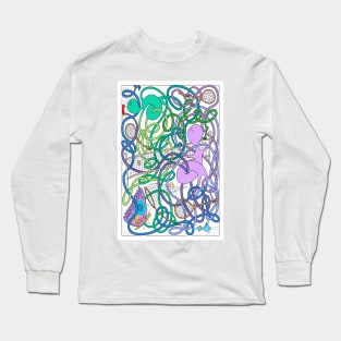 Mr Squiggly Tennis Match Long Sleeve T-Shirt